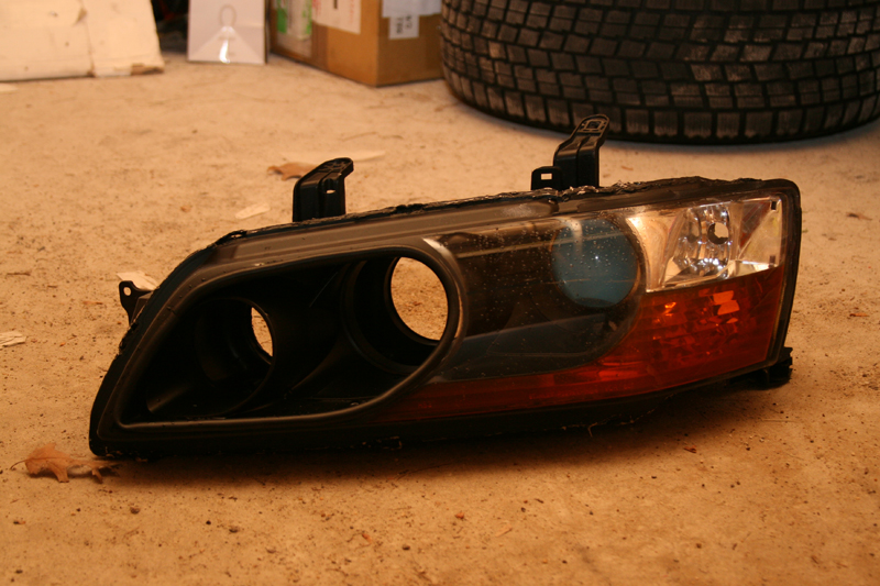 RALLIART LIP / HEADLIGHT w/ INTAKE DUCT / UK BADGE EvolutionM